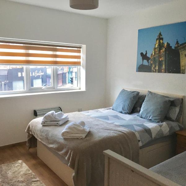 Flats near football clubs, Liverpool