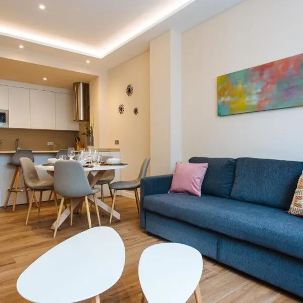 San Martín Suites Apartments, hotell i Sevilla