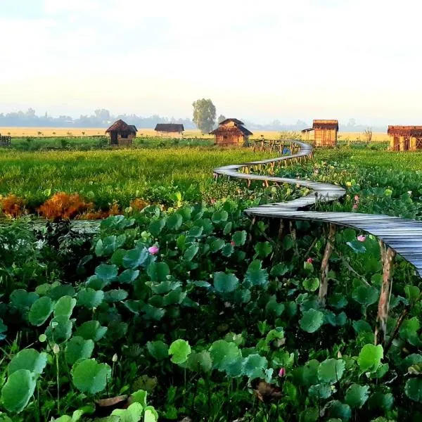 Việt Mekong Farmstay、Tràm Chimのホテル