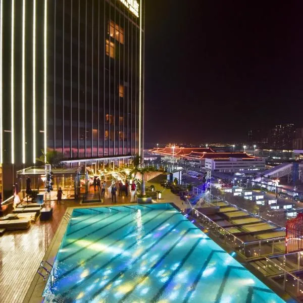 珠海龙珠达国际酒店(拱北口岸店），位于珠海的酒店