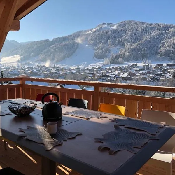 Résidence Julianna , trajets remontées mécaniques , livraison viennoiseries, piscine couverte, hotel v destinaci Morzine