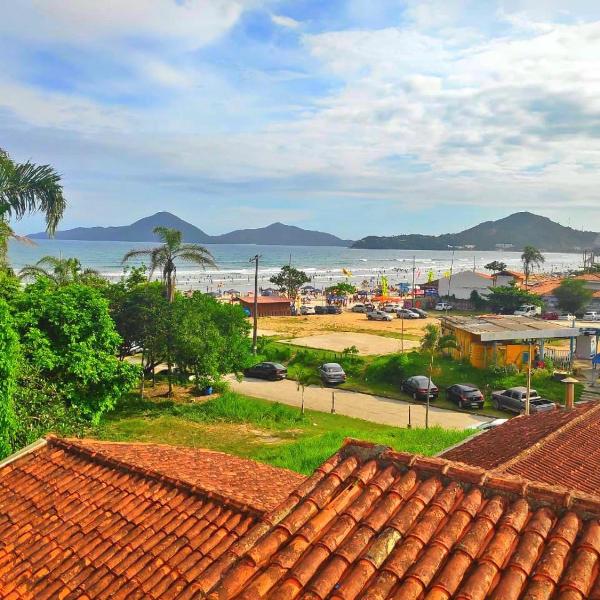 Lindo apê 1 min a pé da areia da Praia Grande-O mais perto! com Varanda