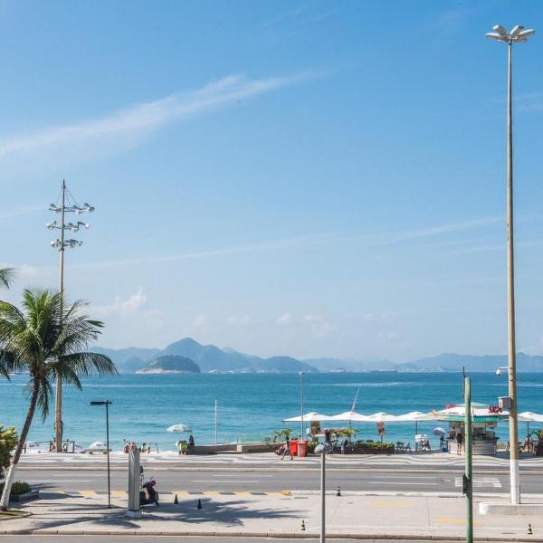 Luxo frente mar Copacabana