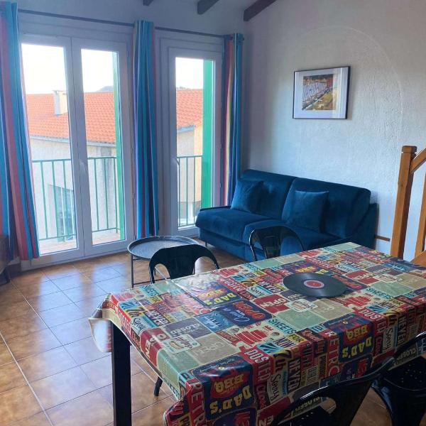 4MIR11BLEU - Appartement pour 4 personnes T2 en duplex tout confort