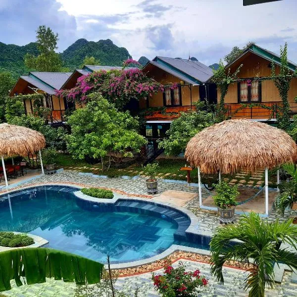 Phong Nha Bolero Bungalow, ξενοδοχείο σε Φονγκ Να