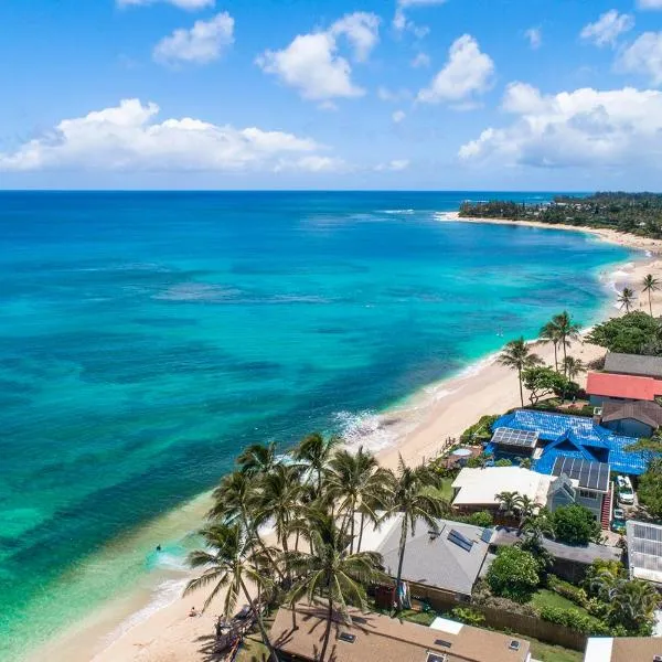 Hawaii Oceanfront Beach House Paradise on the Beach Family Activities, hotel a Haleiwa
