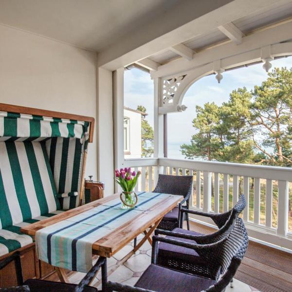 Strandvillen Binz - Ferienwohnung mit Meerblick, 1 Schlafzimmer und Balkon SV-618