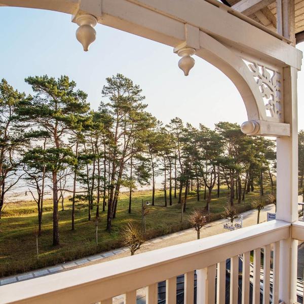 Strandvillen Binz - Ferienwohnung mit Meerblick, 2 Schlafzimmern und Balkon SV-613