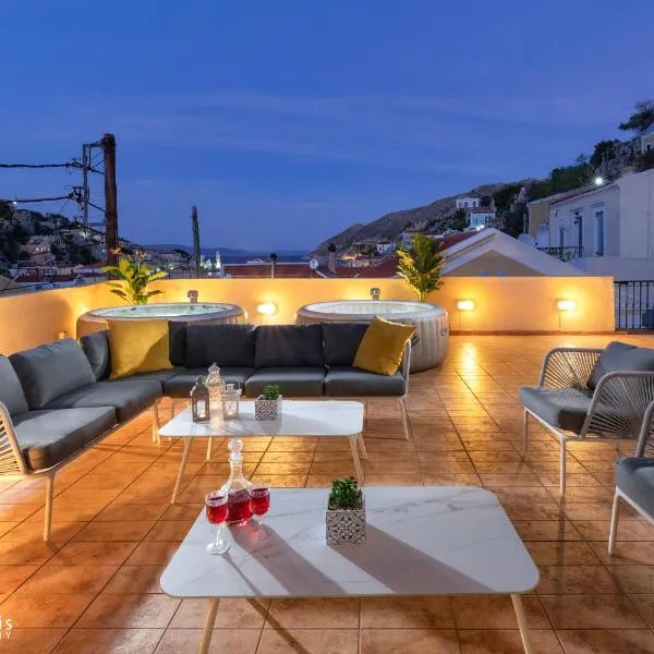 Maravelia's Rooms, hotel in Symi