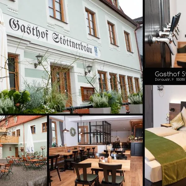 Gasthaus Stöttnerbräu, hôtel à Vohburg an der Donau