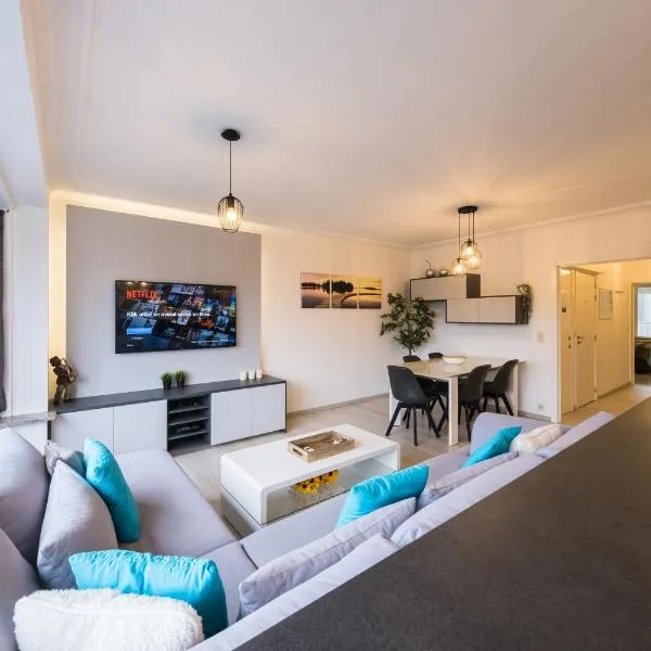 Ostend Center Parkview Apartment Free Parking, hotel v Ostende