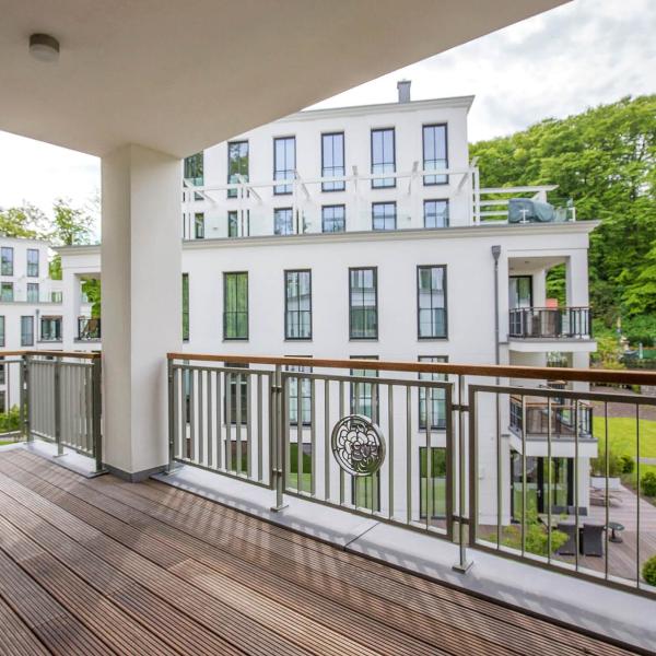 Strandvillen Binz - Ferienwohnung mit 2 Schlafzimmern und Balkon PVA-06