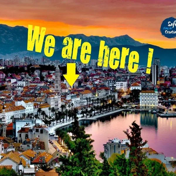 Split Center Apartments, hotel ve Splitu