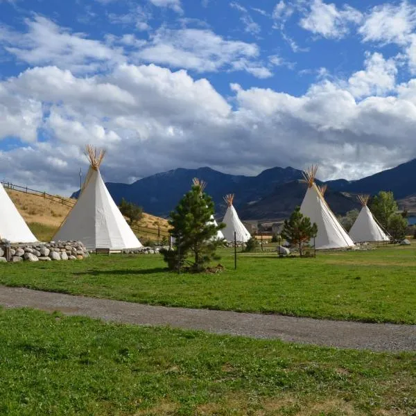 Dreamcatcher Tipi Hotel, hotel v destinaci Gardiner