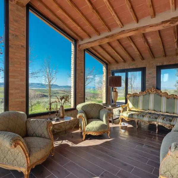 산 퀴리코 도르치아에 위치한 호텔 Il Miraggio in Val d'Orcia Relais & Spa