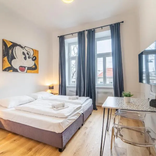 josef's home I Mickey Mouse Apartment, hótel í Vín