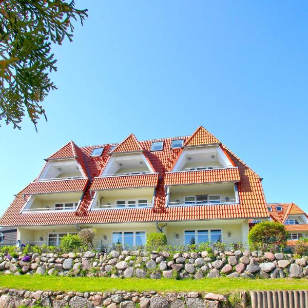 Hafenhäuser Breege FeWo 14 - Balkon, etwas Meerblick