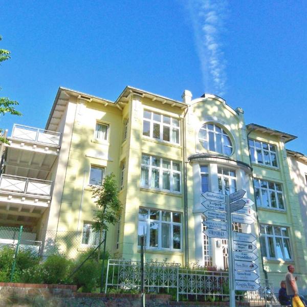 strandnah, Balkon, AHOI Erlebnisbad gratis in Sellin - Strandresidenz Brandenburg FeWo 14