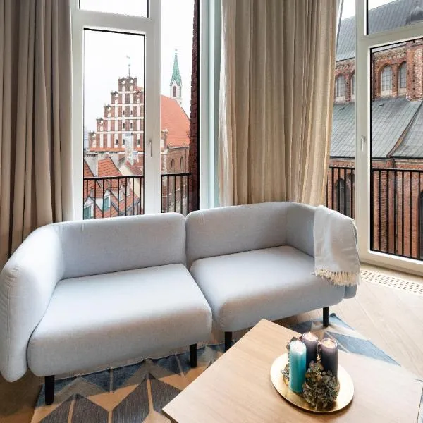 Redstone Apartments, hotel en Riga