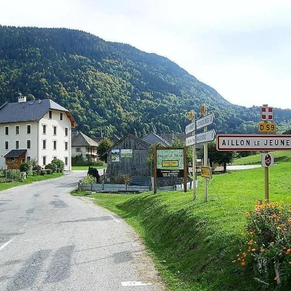 Hôtel du Soleil, hotel v destinaci Aillon-le-Jeune