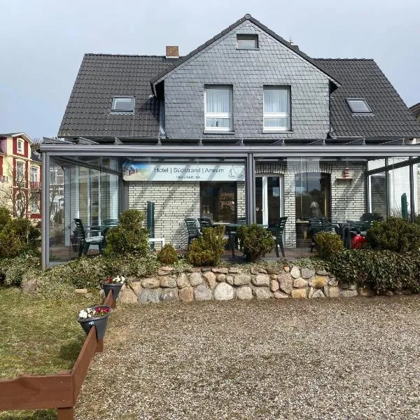 Hotel Südstrand Amrum、ウィトデュンのホテル