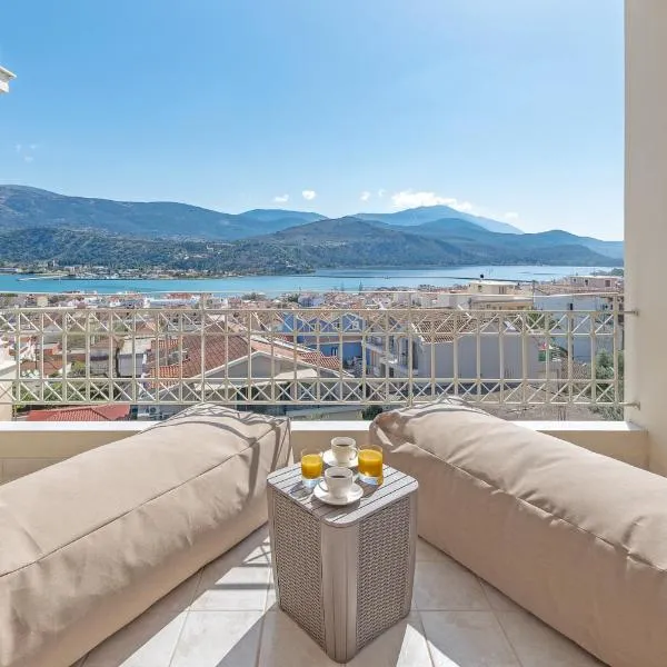 Alexandra's Cozy Sea View Apartment, ξενοδοχείο στο Αργοστόλι