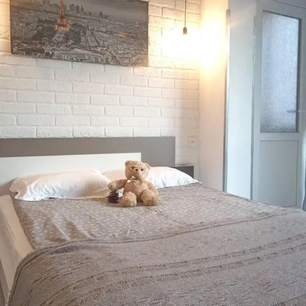Квартира для 4-х с двумя санузлами и балконом для курения, hotel in Kyiv