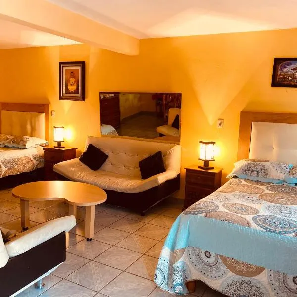 El paraíso de Zacatlán DEPARTAMENTO con JARDÍN, 11 pax, ξενοδοχείο σε Zacatlan