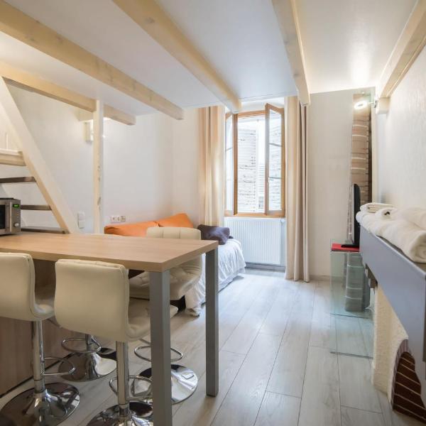 Le Semnoz - studio with mezzanine in the heart of the old town