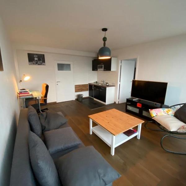 Brussels By Night panoramic studio apartment for 2