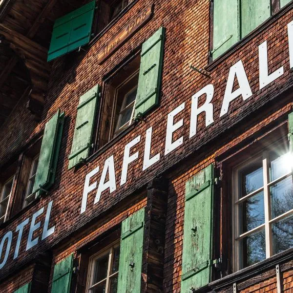 Hotel Fafleralp, hotel u gradu Blatten im Lötschental