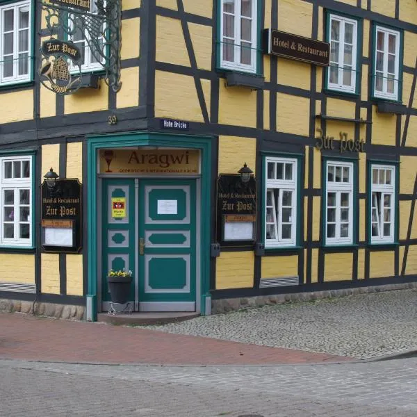 Hotel & Restaurant Aragwi，位于萨尔茨韦德尔的酒店