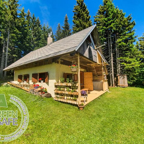 MOUNTAIN ECO CHALET KONJSKA DOLINA on 1400 m asl -near Pokljuka