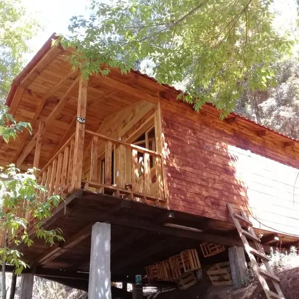 Cabaña en el Bosque de San José del Pacifico 2, hotel v destinácii El Pacífico