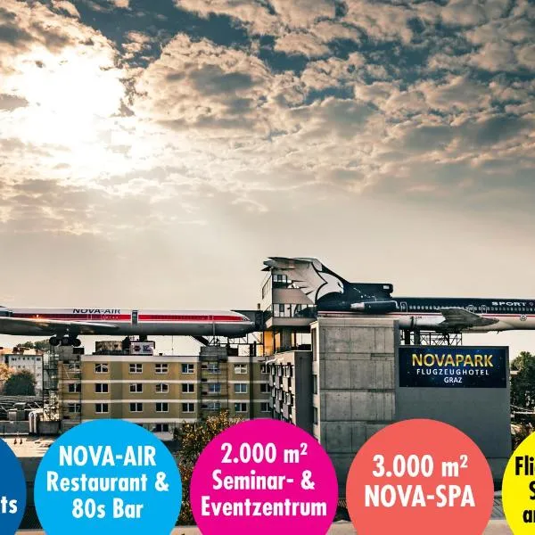 NOVAPARK Flugzeughotel Graz, hotel in Graz