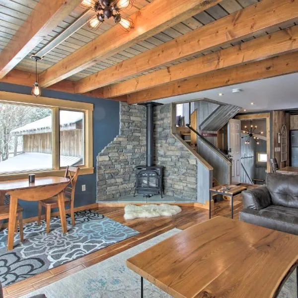 Slopeside Burke Mtn Condo with Amenity Access!, hotel in East Burke