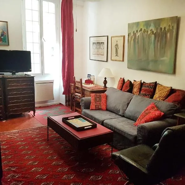 Family Apartment Old Town near Beach AC，位于尼斯的酒店