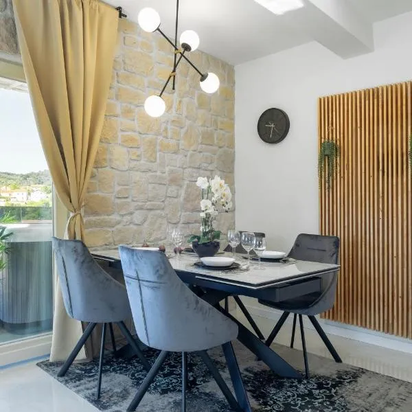 TEONA Luxury Apartment with jacuzzi and terrace sea view, hotel v destinaci Sali