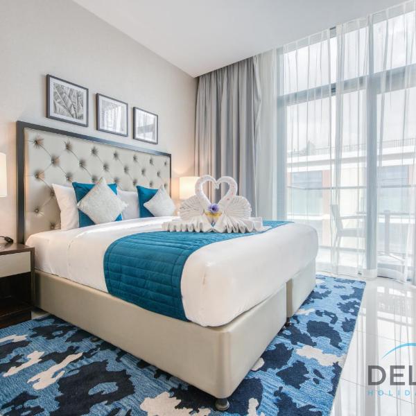 Calm Studio in Damac Celestia A Dubai South by Deluxe Holiday Homes