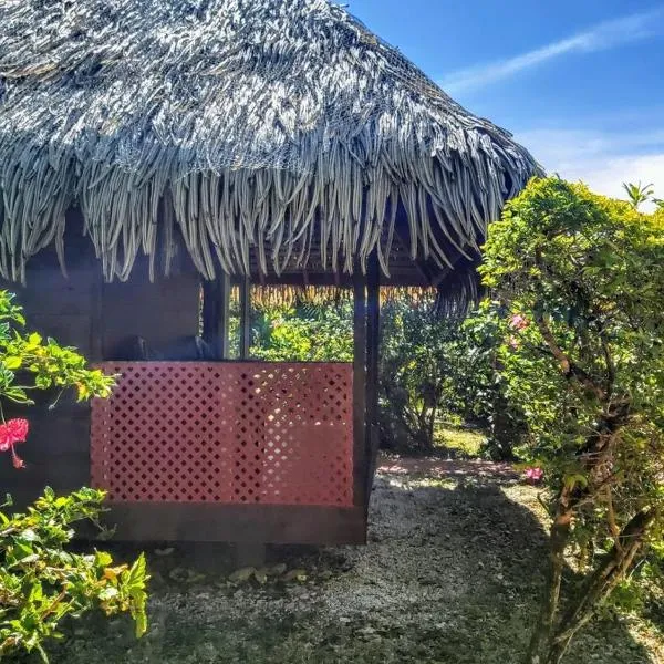 HUAHINE - Bungalow Tiare, hotell Fares