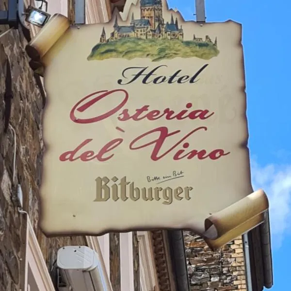 Hotel Osteria Del Vino Cochem, hotel in Cochem