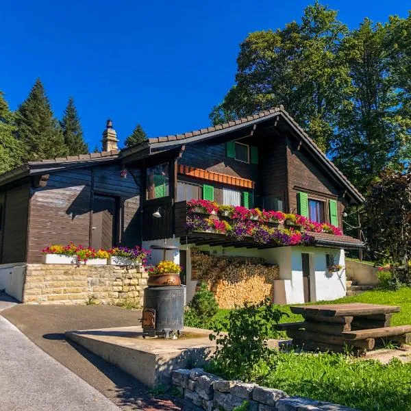 Chalet en pleine nature avec Spa, ξενοδοχείο σε Le Locle