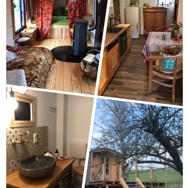 Der Zirkuswagen und das Elfenhaus, ξενοδοχείο σε Dittmannsdorf