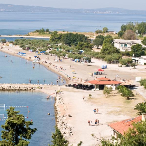 Apartment in Duce with sea view, balcony, air conditioning, Wi-Fi (132-6)
