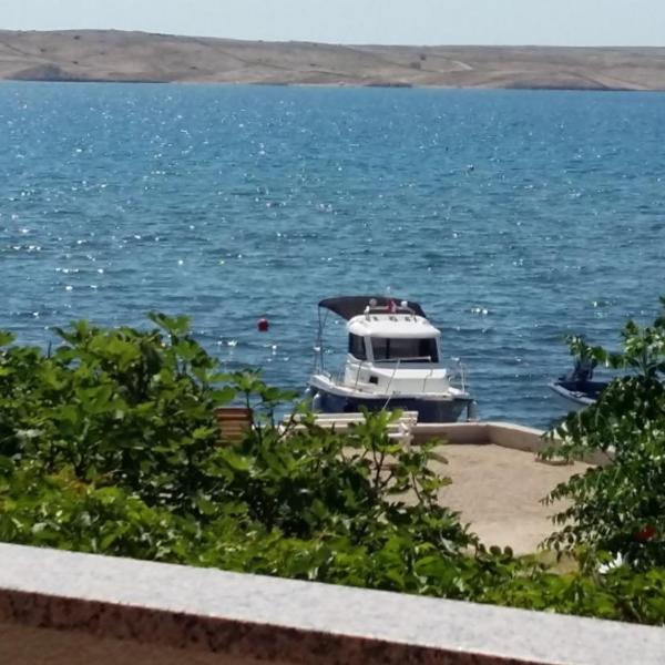 Apartment in Kustici with sea view, balcony, air conditioning, WiFi (3597-1)