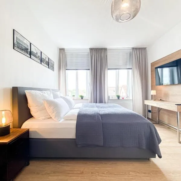 Luxus-Apartment in Leipzig mit Privat-Parkplatz, hotel in Leipzig