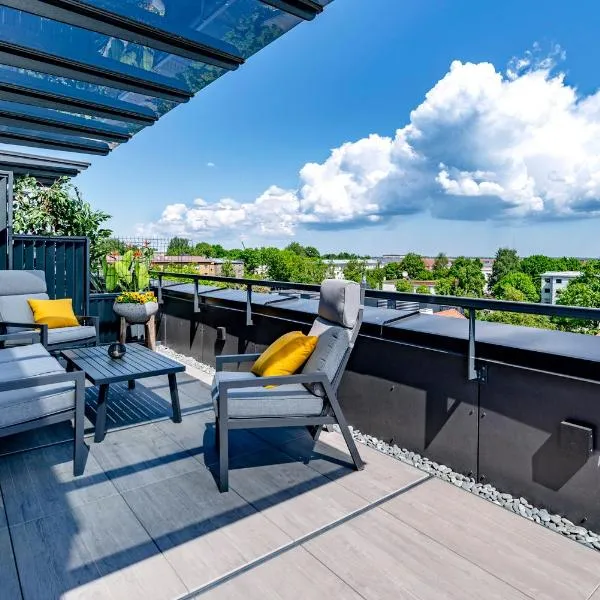 Artisa Riia Str 20B Luxury Penthouse apartment, Hotel in Tartu