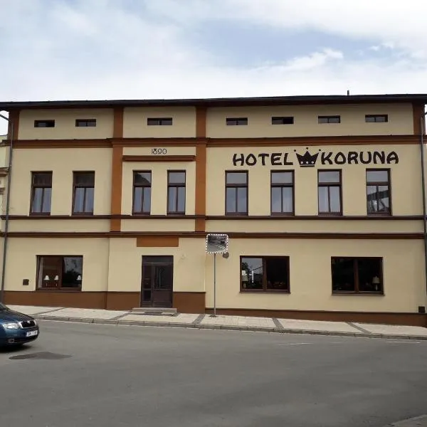 Hotel Koruna penzion – hotel w mieście Teplice nad Metují