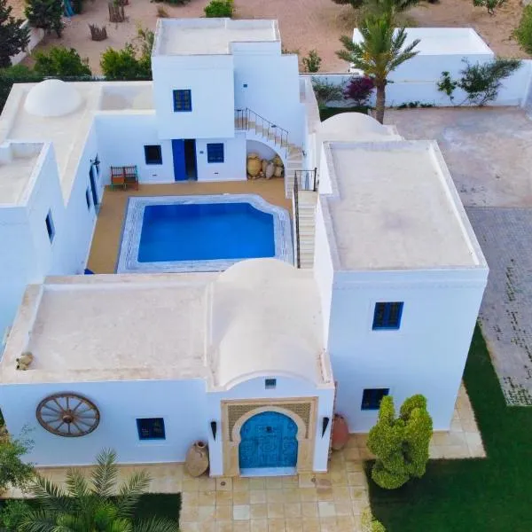 Villa Jasmin, hotell i Houmt Souk