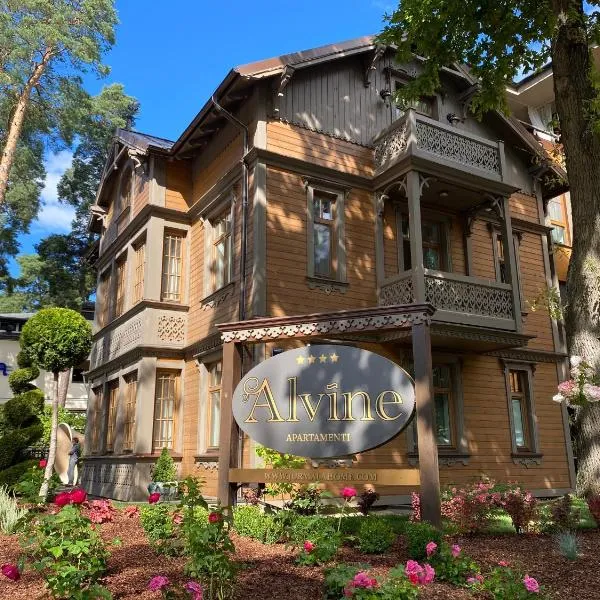 Villa Alvīne Family Apart-Hotel, hotel in Jūrmala